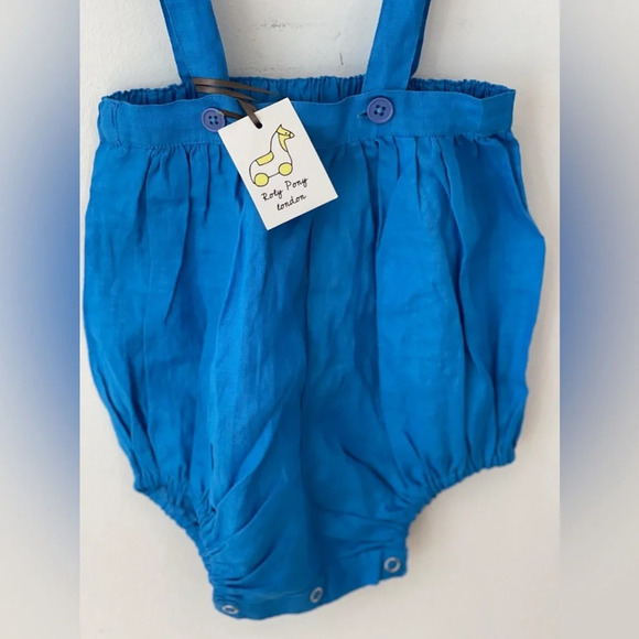 NWT Roly Pony London blue bubble romper - Picture 2 of 6